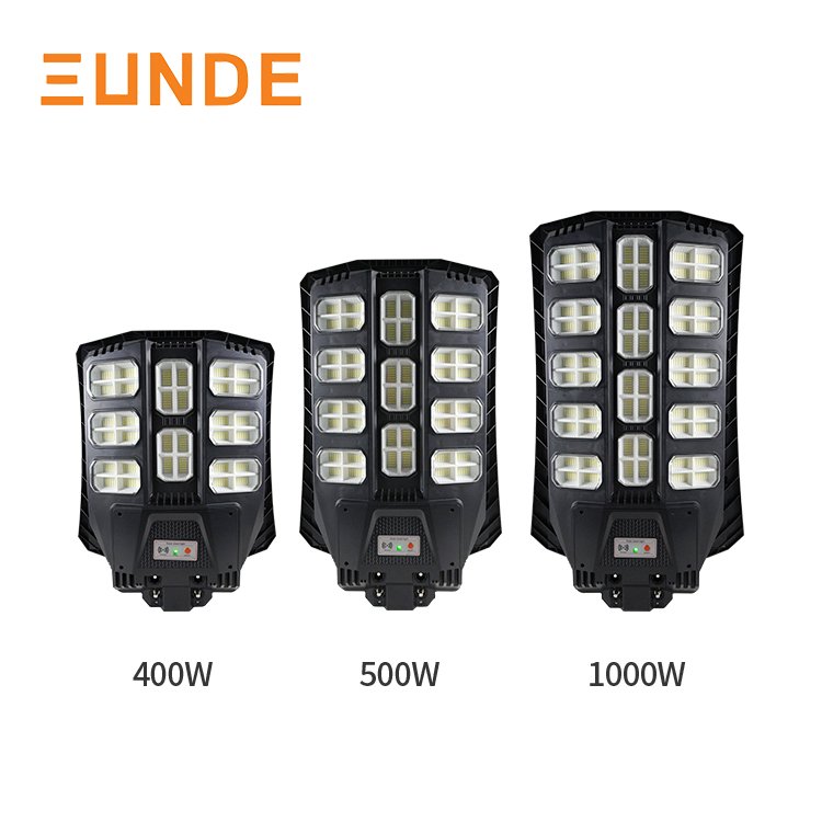 Hot Sales 1000W 500W 400W All in One Heavy Duty Streetlight Waterproof Outdoor Road Lamp Big Solar LED Street Light