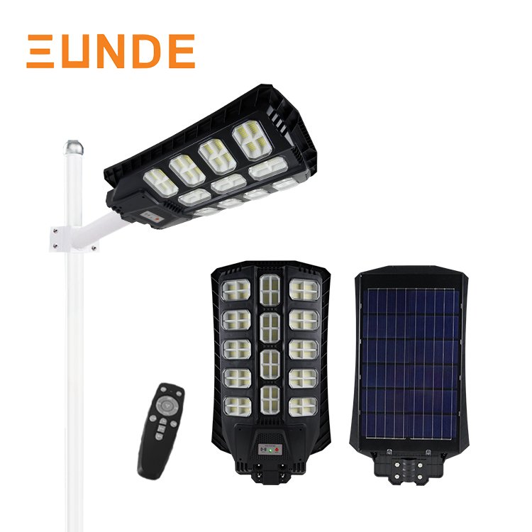 Hot Sales 1000W 500W 400W All in One Heavy Duty Streetlight Waterproof Outdoor Road Lamp Big Solar LED Street Light