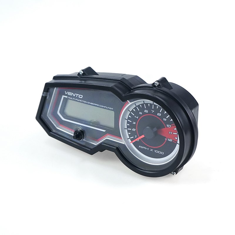 Vento Motorcycle Digital Fuel Gauge Tachometer Speedometer RPM Speed Meter With Hole Speed Counter for CG 125 150 CC Motorcycle