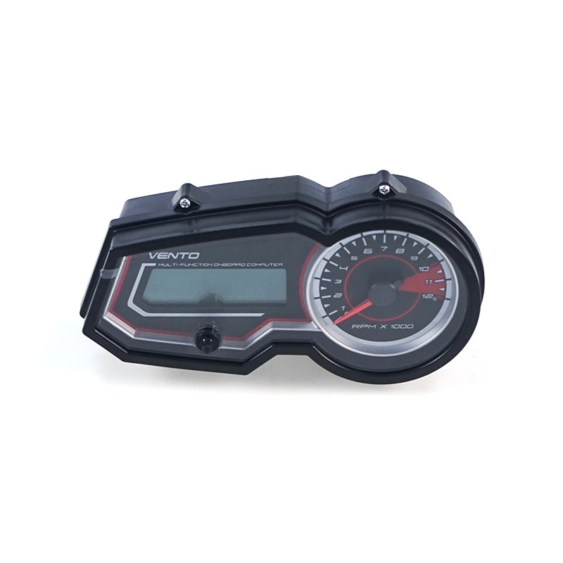 Vento Motorcycle Digital Fuel Gauge Tachometer Speedometer RPM Speed Meter With Hole Speed Counter for CG 125 150 CC Motorcycle