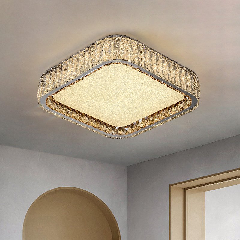 Zhongshan Luxury Home Ceiling Lighting Round Modern Metal Hotel Nordic Ceiling Light Chandelier for Living Room