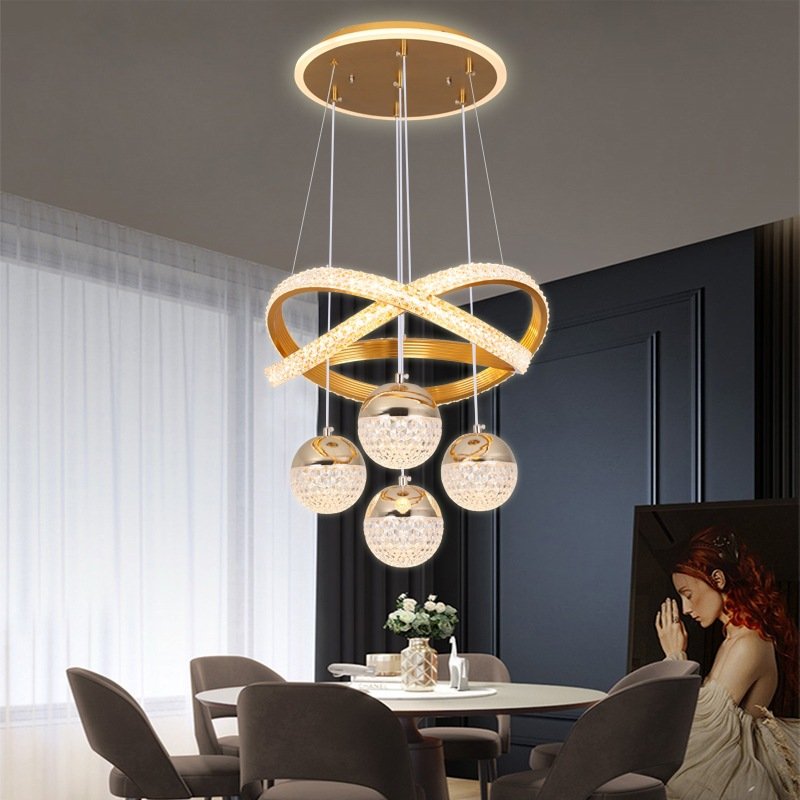 Home Lighting Decoration with Elegant Chandeliers and Pendant Lights for Living Room Bedroom and Dining Room