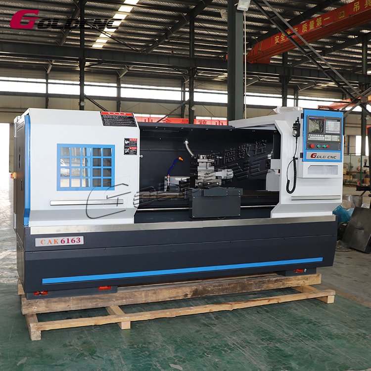 GOLDCNC Customize Auto Lathe Machine CAK6163 Automatic Turning 3 Meter Cnc Lathe