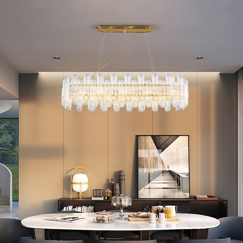 Hotel Villa Wedding Modern Led Crystal Ceiling Lighting Banquet Custom Chandeliers Pendant Light