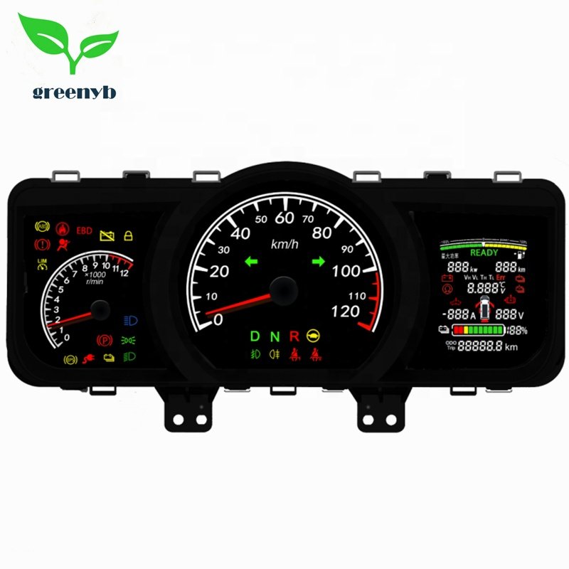 E718 Tachometer Price Factory Supply Digital Speedometer for Electric Vehicle Auto Meter Cheap Cluster
