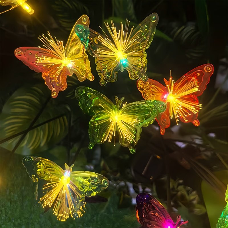 Factory Wholesale Outdoor 7 Color Solar Lights Landscape Lighting Solar Christmas Decoration Garden Lights for Yard Garden