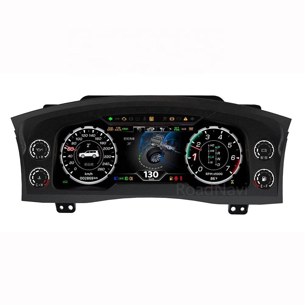 RoadNavi OEM Lexus LX570 2008-2015 Auto Meter LCD Digital Cluster Instrument Dashboard