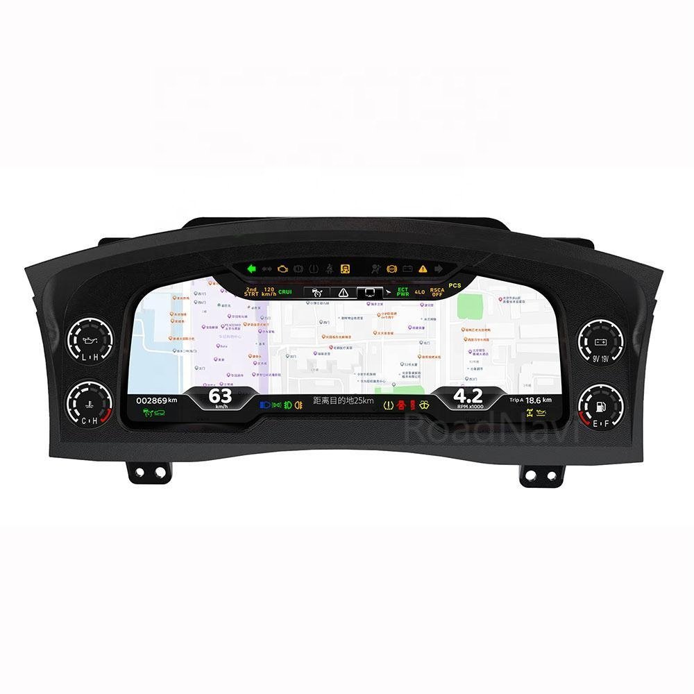 RoadNavi OEM Lexus LX570 2008-2015 Auto Meter LCD Digital Cluster Instrument Dashboard