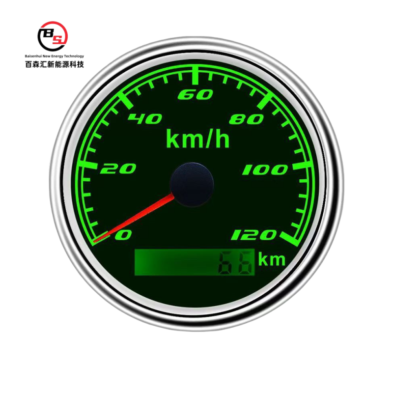 85mm Digital LED Auto Meter Universal GPS Speedometer With Tachometer Compatible With All Cars Reads 0~120km Mph