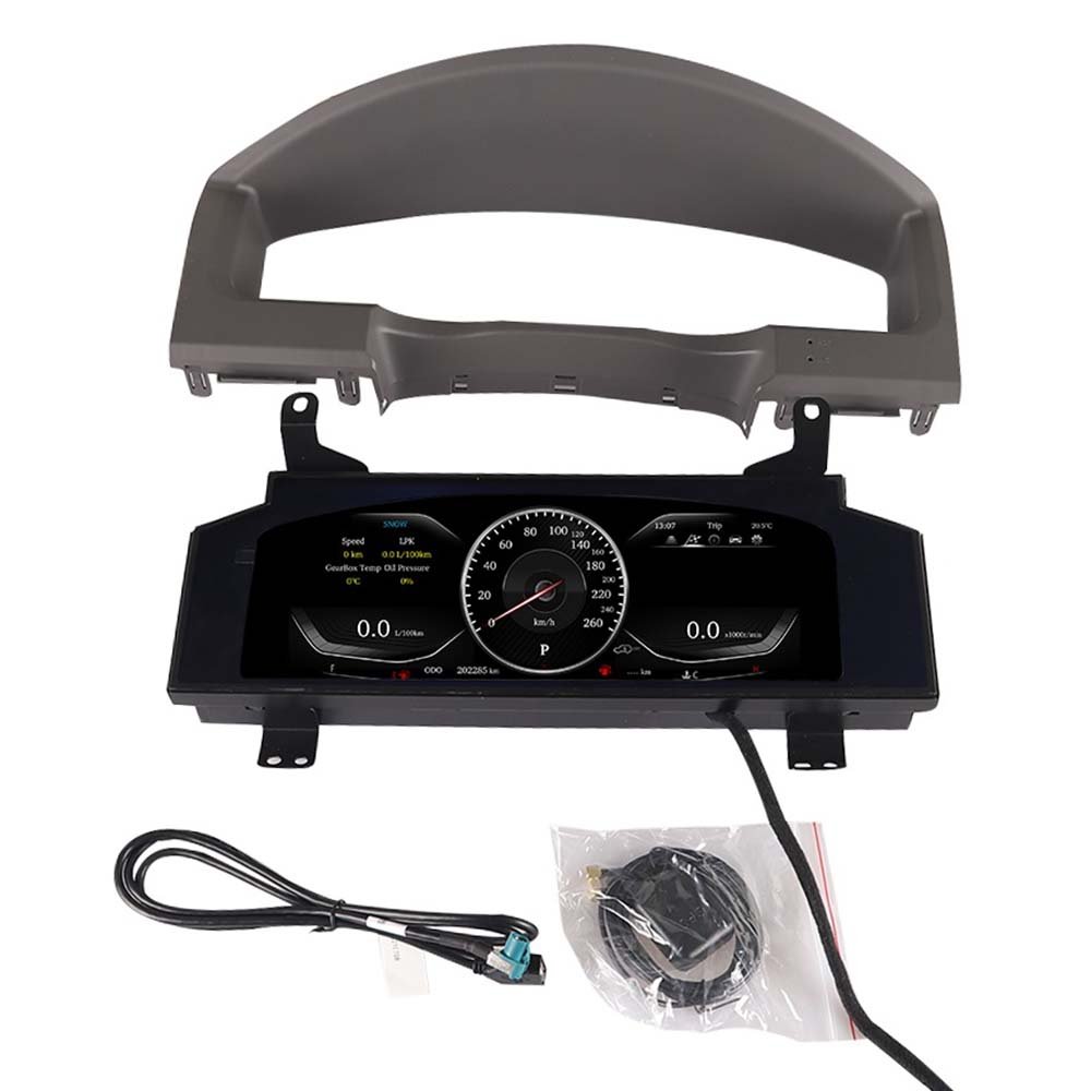 Car Gauges LCD Dashboard Digital Instrument Cluster Multifunction Speedometer for Toyota Land Cruiser 2008-2022