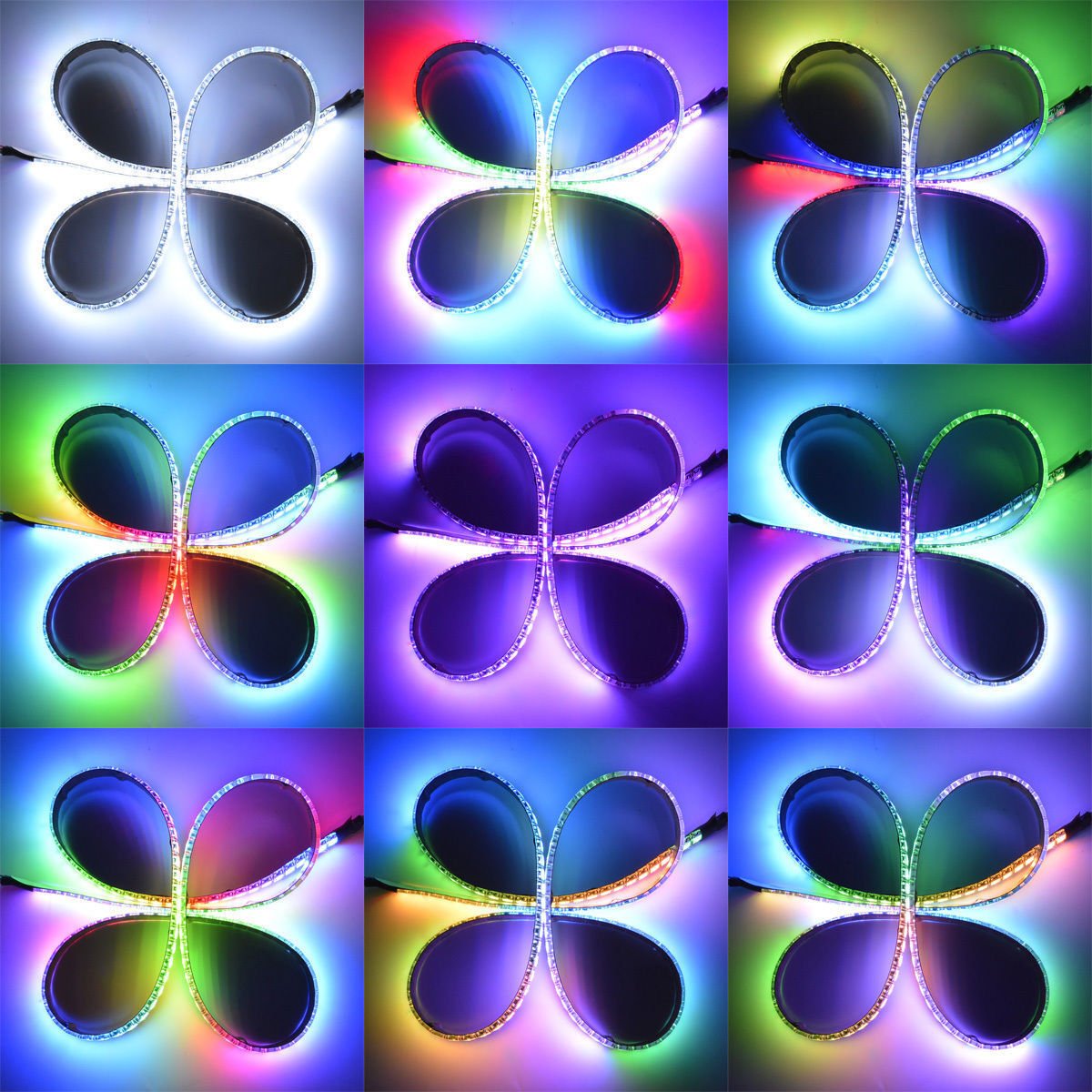 Addressable RGB WS2812B WS2811 5V 12V 5050 RGB Pixel Led Light Strip 1-5M 30 60 144 150 300 Leds 3pin 4pin Led Strip