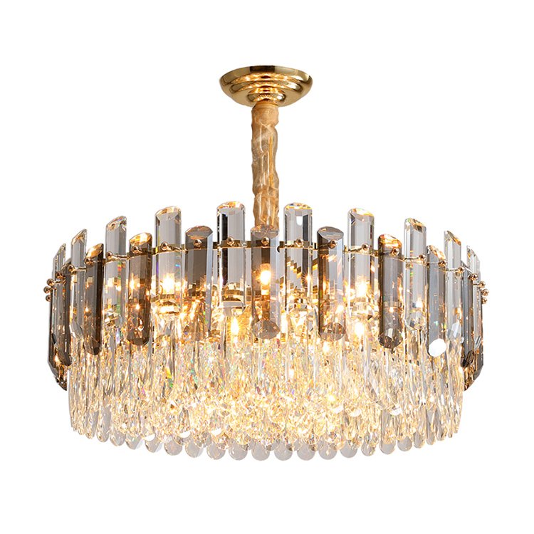 Rustic Bedroom Dining Room Pendant Light Fixtures Lighting Chandeliers Ceiling Luxury Gold Led Modern K9 Crystal Chandeliers