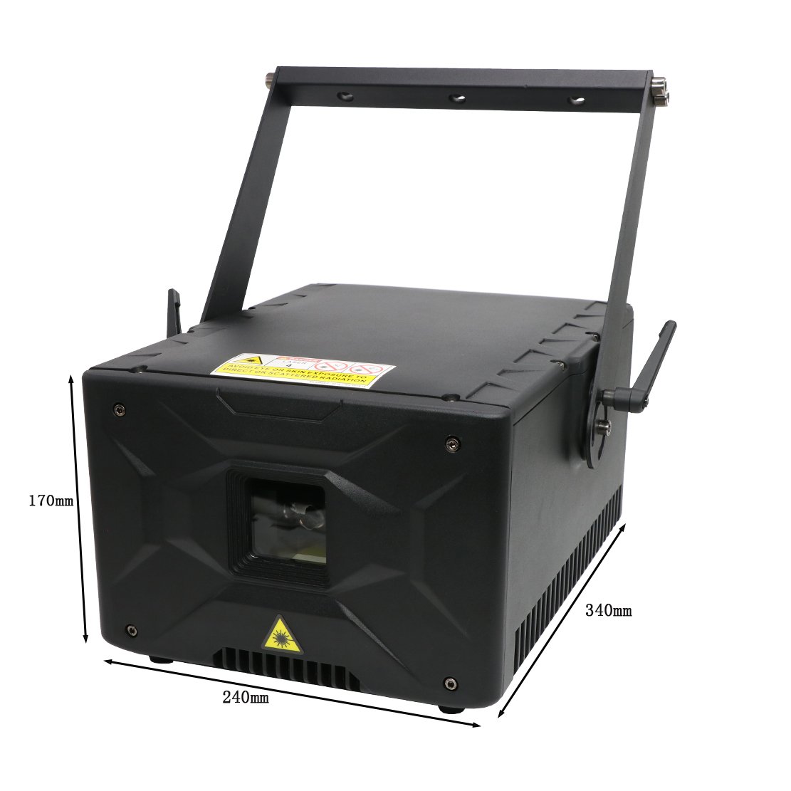 A3-710B 10W RGB Laser Beam Light Show Outdoor DJ Disco Party Stage Event LED Light Iron RGBW DMX DMX512 IP65 KTV Night Club