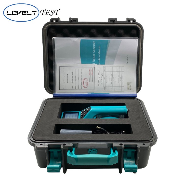 Portable R800 Test Concrete Reinforcement Rebar Finder Scanner Locator Detector