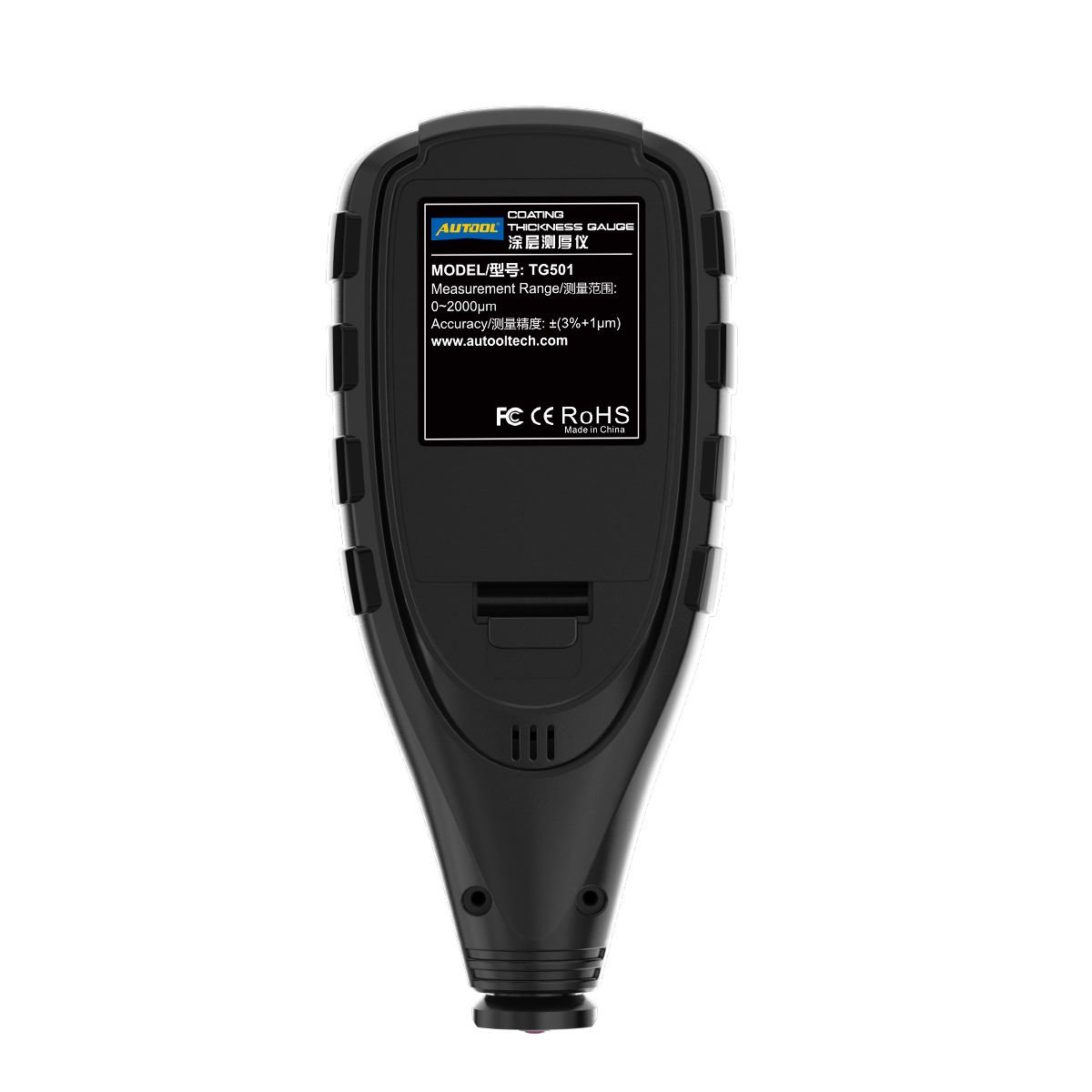 AUTOOL TG501 Coating Thickness Sensor Probe Gauge Meter Tester Measurement Instrument for Used Car Dealer