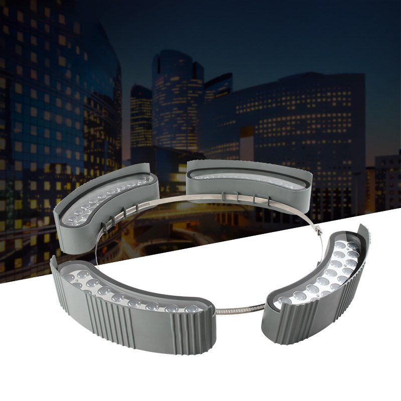 Outdoor Waterproof Landscape DIY Links Led Tree Lighting Garden LED Ring Hug Palm Tree Spot Light DC24V Bridge Column Hoop Light