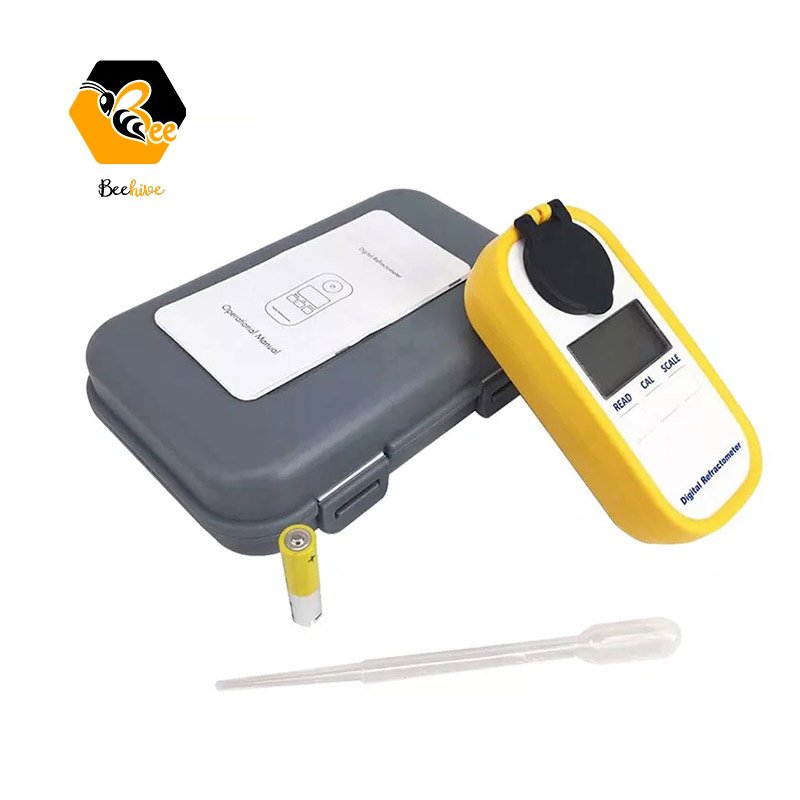 0-94% Digital Display Refractometer Brix Scale Honey Sugar Content Sugar Food Sweetness Refractometer for Oil Testing