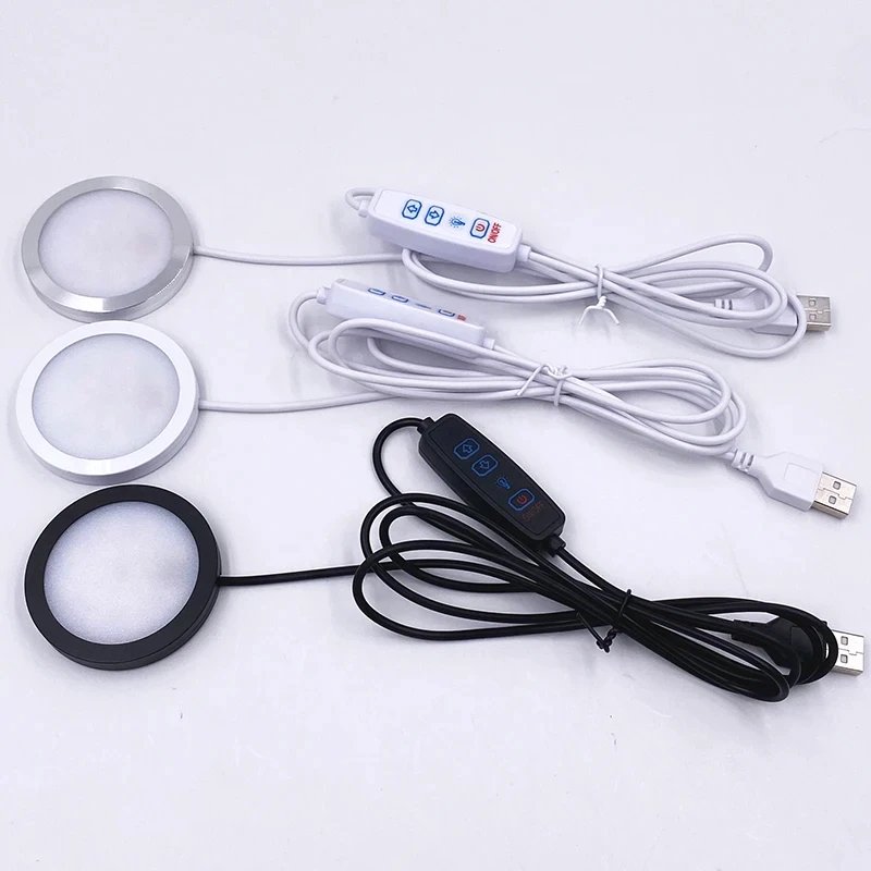 Led Lamp Kit for Bambu Lab Adjustable Light Kit Led Light Parts Hardware DIY Model White /cold/warm Light Without Lamp Shell 001