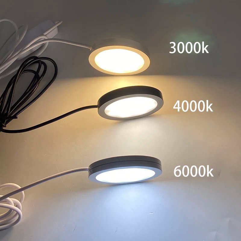 Led Lamp Kit for Bambu Lab Adjustable Light Kit Led Light Parts Hardware DIY Model White /cold/warm Light Without Lamp Shell 001