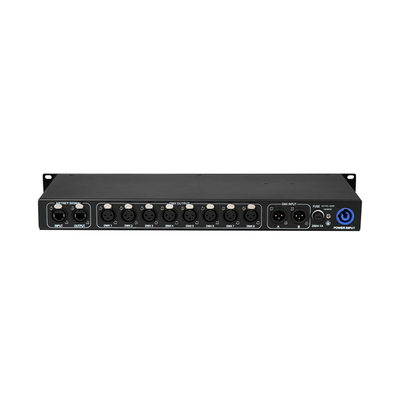 Grace Artnet Dmx Controller 8 Port Converter Output 8x512 4096 Channels DMX Controller