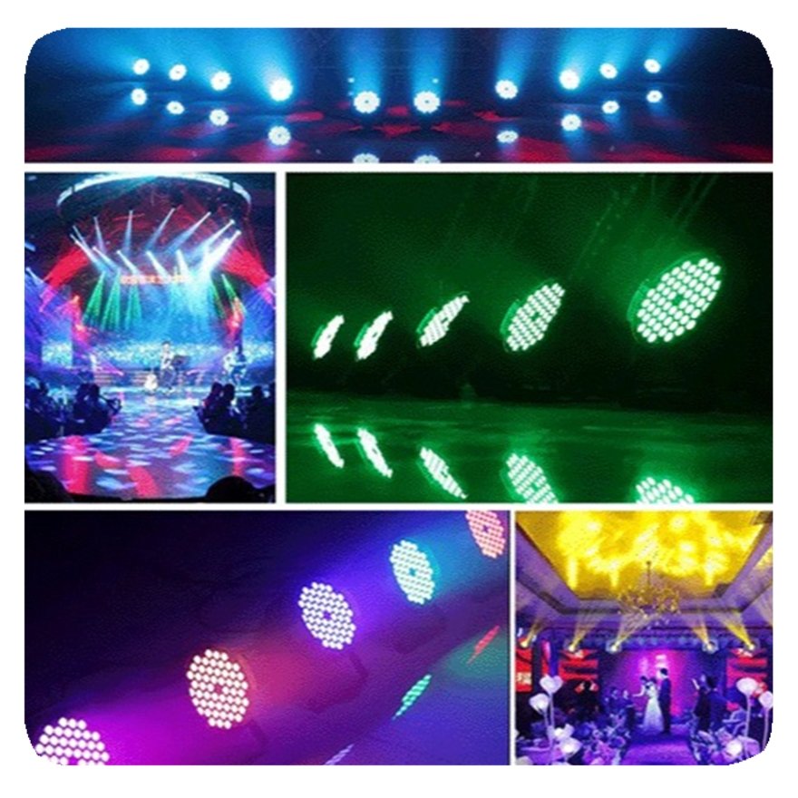 2024 NEW Parled Indoor Club Night Shows Concerts Church Rgbw Disco Lighting Led Par Cans Stage Lights