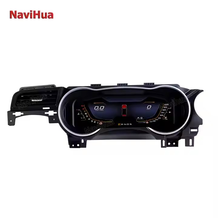 NaviHua Virtual Cockpit 12.3 Inch Cluster for Ford Mustang 2015 2020 Meter LCD Instrument Digital Cluster Dashboard Automotive