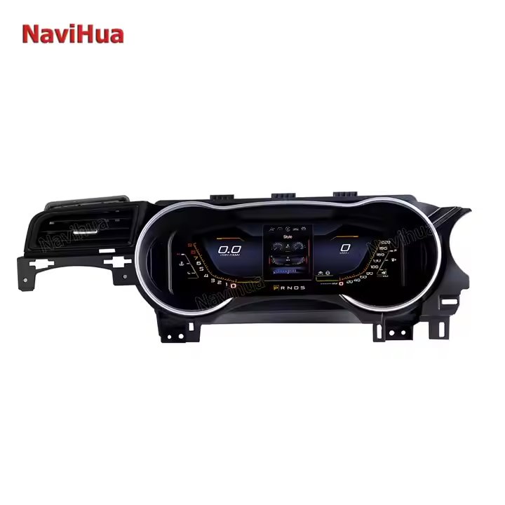 NaviHua Virtual Cockpit 12.3 Inch Cluster for Ford Mustang 2015 2020 Meter LCD Instrument Digital Cluster Dashboard Automotive