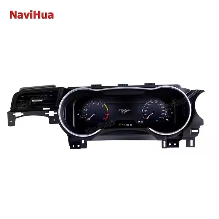 NaviHua Virtual Cockpit 12.3 Inch Cluster for Ford Mustang 2015 2020 Meter LCD Instrument Digital Cluster Dashboard Automotive