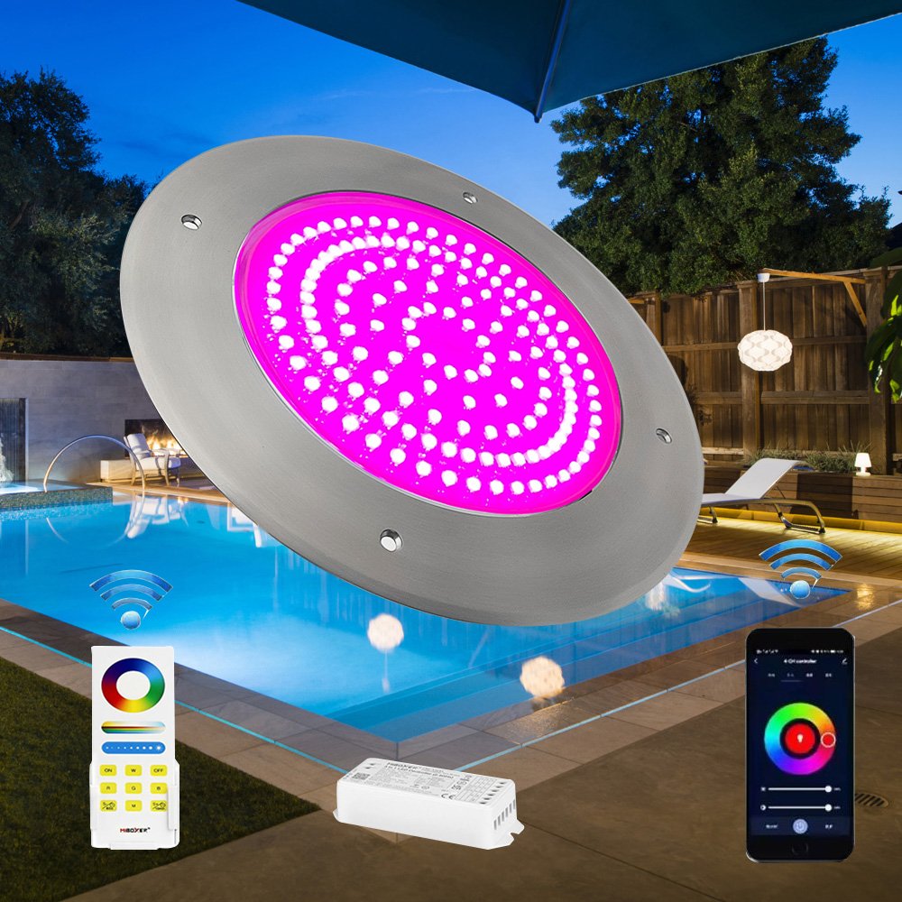 Dc12v Swimming Pool Lamp for Underwater Ip68 3 Years Warranty 304 Stainless Steel Swimming Pool Lights