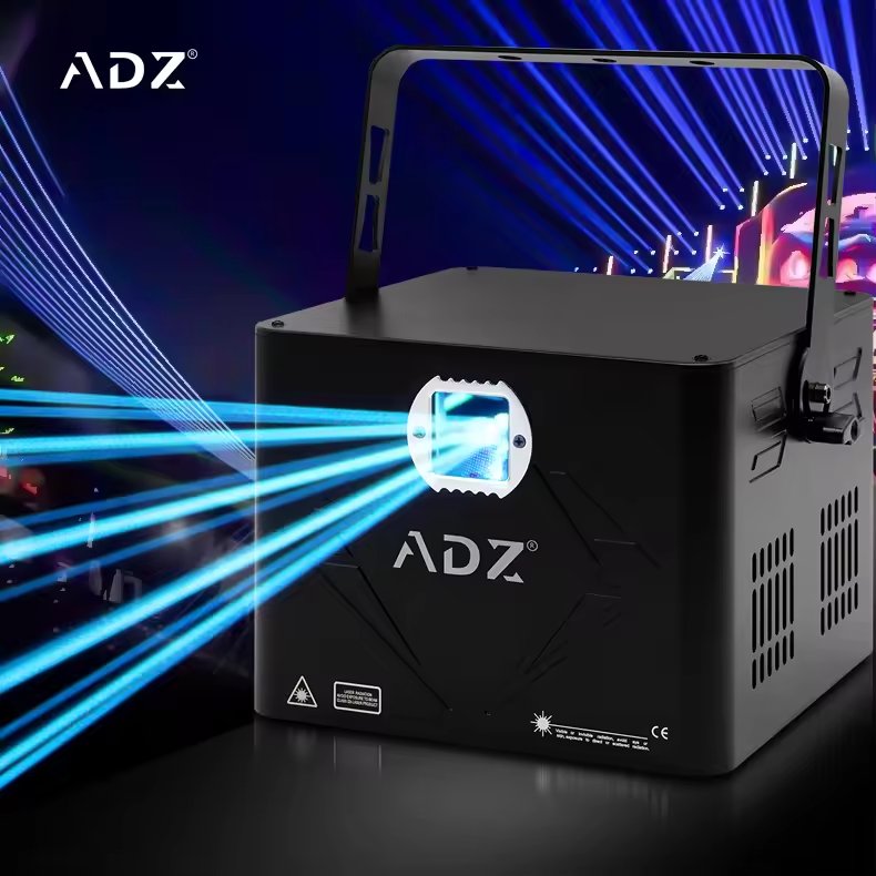10watts Cinderella Effect 10w Laser Show ILDA 3d Wedding With Snow Machine Projector Disco Stage Full Color Animation Dj Lazer