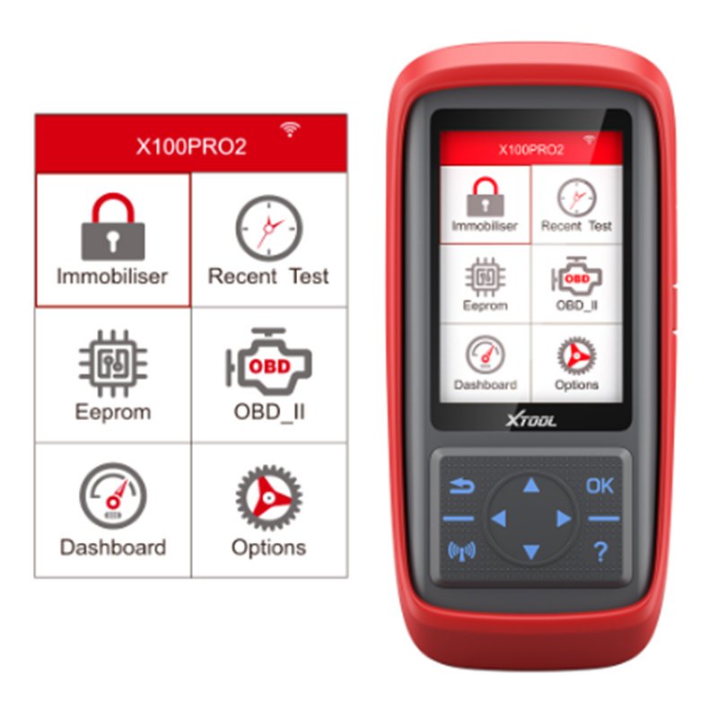 2024 Original Xtool X100 PRO2 Auto Key Programmer Meter Car Diagnostic Tool Car Meter Reduce