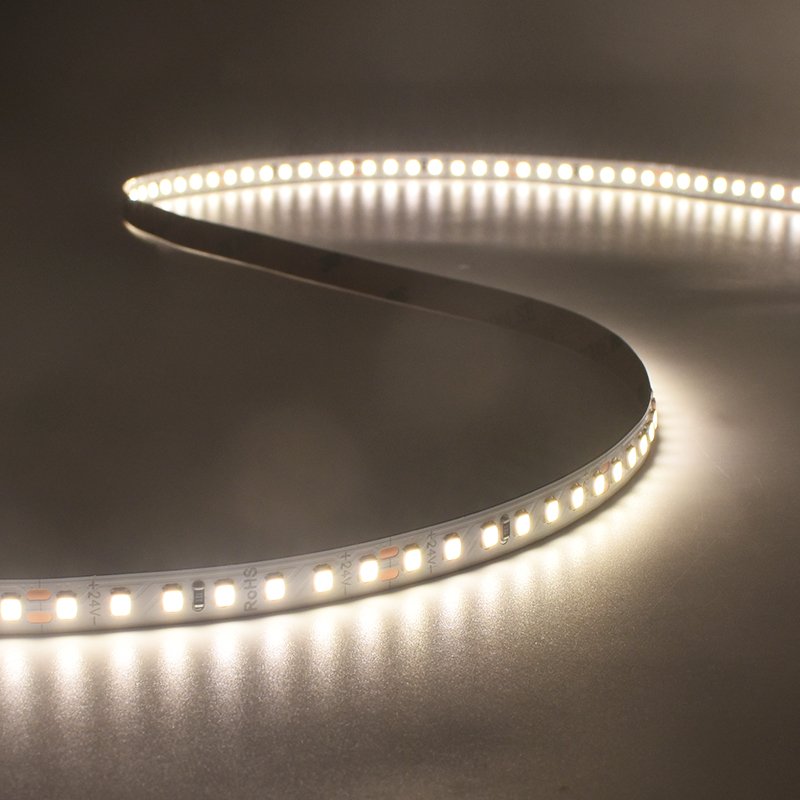 3OZ PCB Angel Eyes CRI90 Strip Light 3000K 4000K 5000K 24V 140leds 8MM 2835 Full Spectrum Strip for Protect Eyes Light