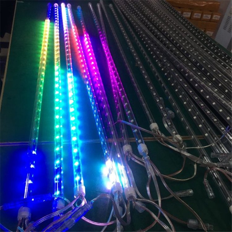 Ws2811 Ws2812 Led Strip Individually Addressable RGB 3D Led Pixel Tubes Tubes Rgb Meteor Shower Rain Nightclub Led Lights
