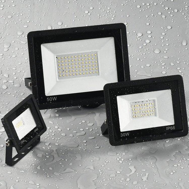Super Bright 30W 20 Watt 400W 100W 50W Dc Ac 12V Linear 60Cm Line Outdoor Reflectors Slim Led Flood Light for Soccer Fields