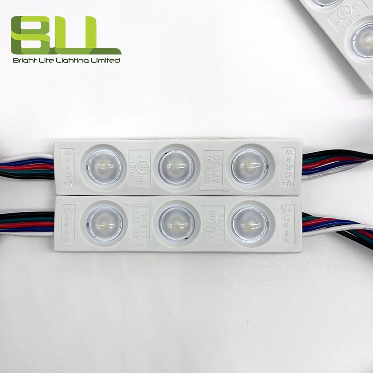 LED Module RGBW 12V IP65 Waterproof Injection Module Lights for Letter Sign Billboard Sings