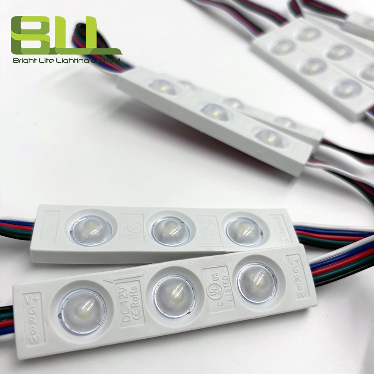 LED Module RGBW 12V IP65 Waterproof Injection Module Lights for Letter Sign Billboard Sings