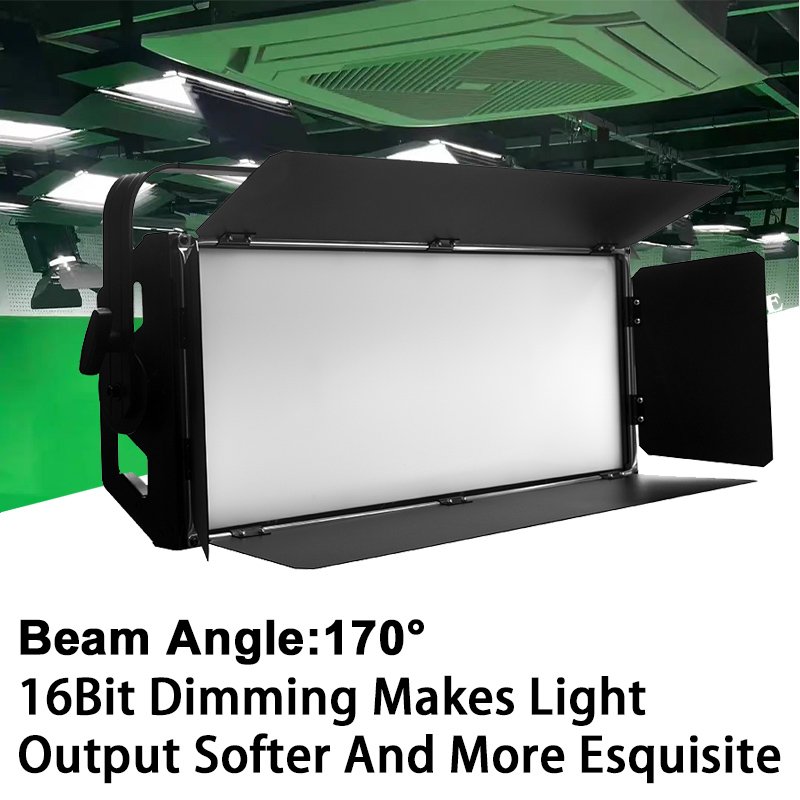 Igracelite 400W LED Panel Light TLCI CRI>95 Panel Lighting Professional CCT3200K/5600K RDM PWM Mode Quiet LED Panel Light