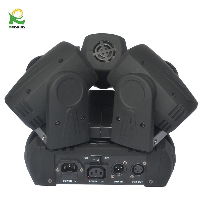 Redsun Party Moving Head Sharpy Dj Disco Light 4in1 Rgbw Color Led Beam Moving Head Light Spider Effect Light