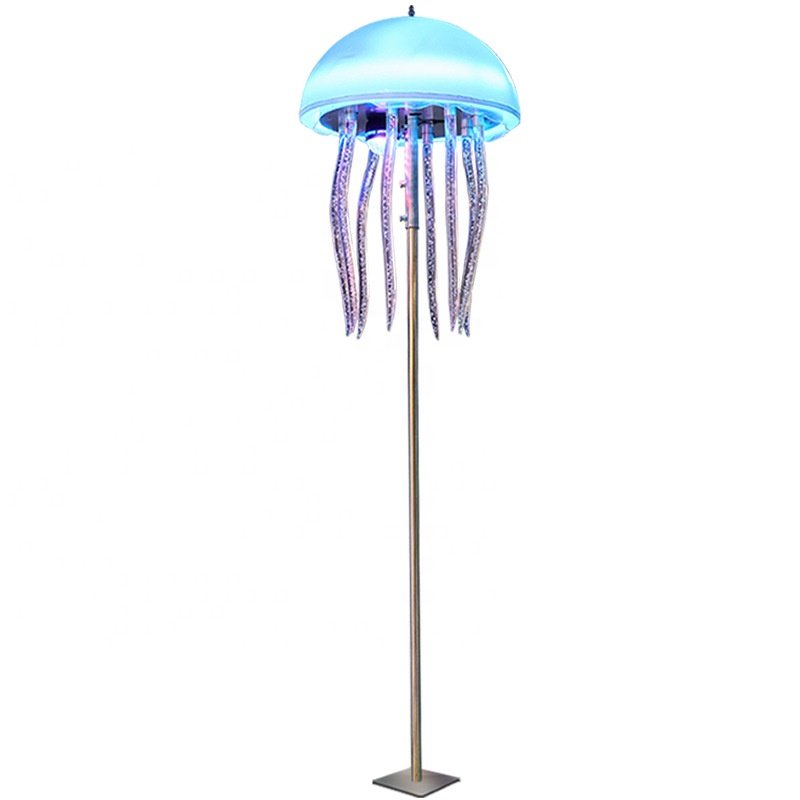 60W Smart RGB Colorful Dynamic Jellyfish Landscape Light App Control Color-changing Garden Lights Street Park Decorative Lamp