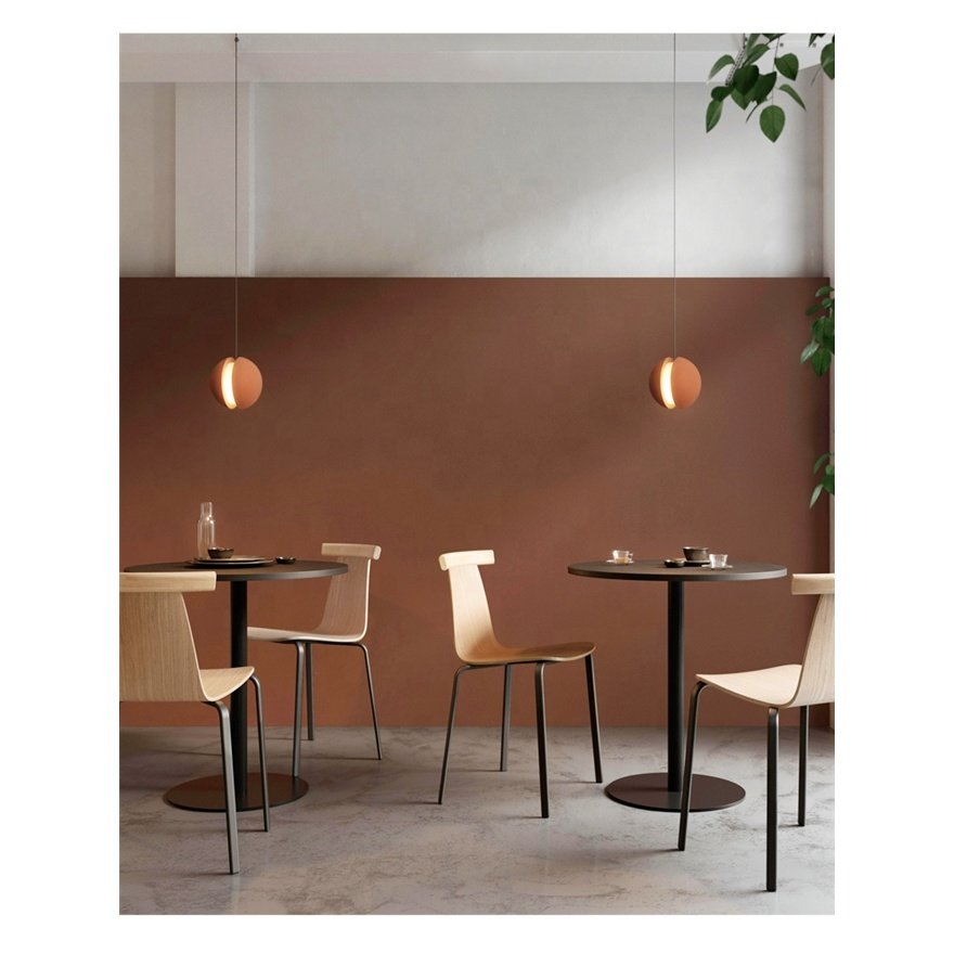 New Wholesale Interior Decoration Gray Cement Concrete Ball LED Hanging Lighting Nice Pendant for Residential House Lamp 12 90