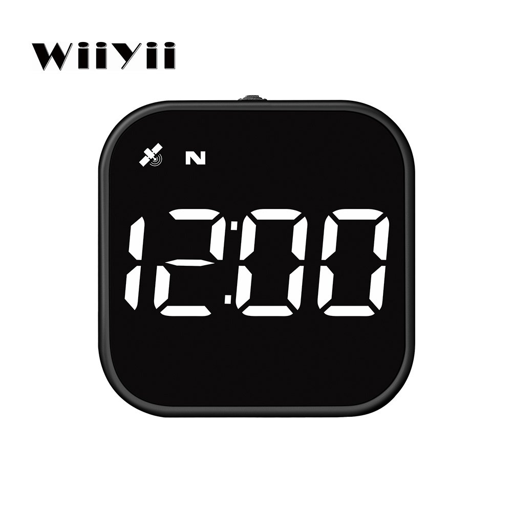 G4S Smart Digital Auto Speedometer LED Head-Up Display with GPS HUD Clock & Alarm Reminder Compatible with All Cars Accessories