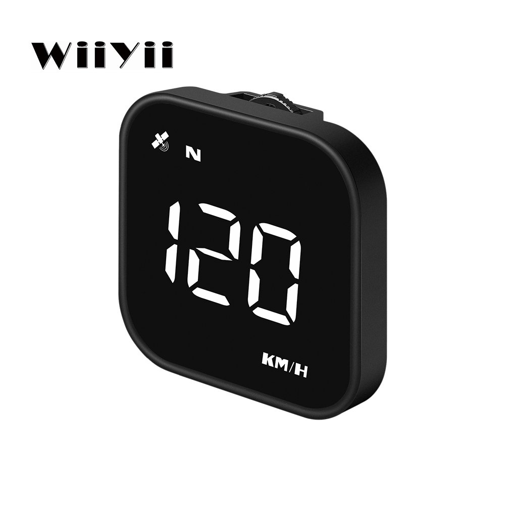 G4S Smart Digital Auto Speedometer LED Head-Up Display with GPS HUD Clock & Alarm Reminder Compatible with All Cars Accessories