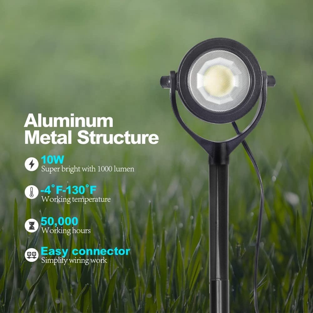 29W Landscape Light Outdoor LED Landscape Light IP65 Waterproof Warm White 12V Outdoor External Pole Plug-in Light