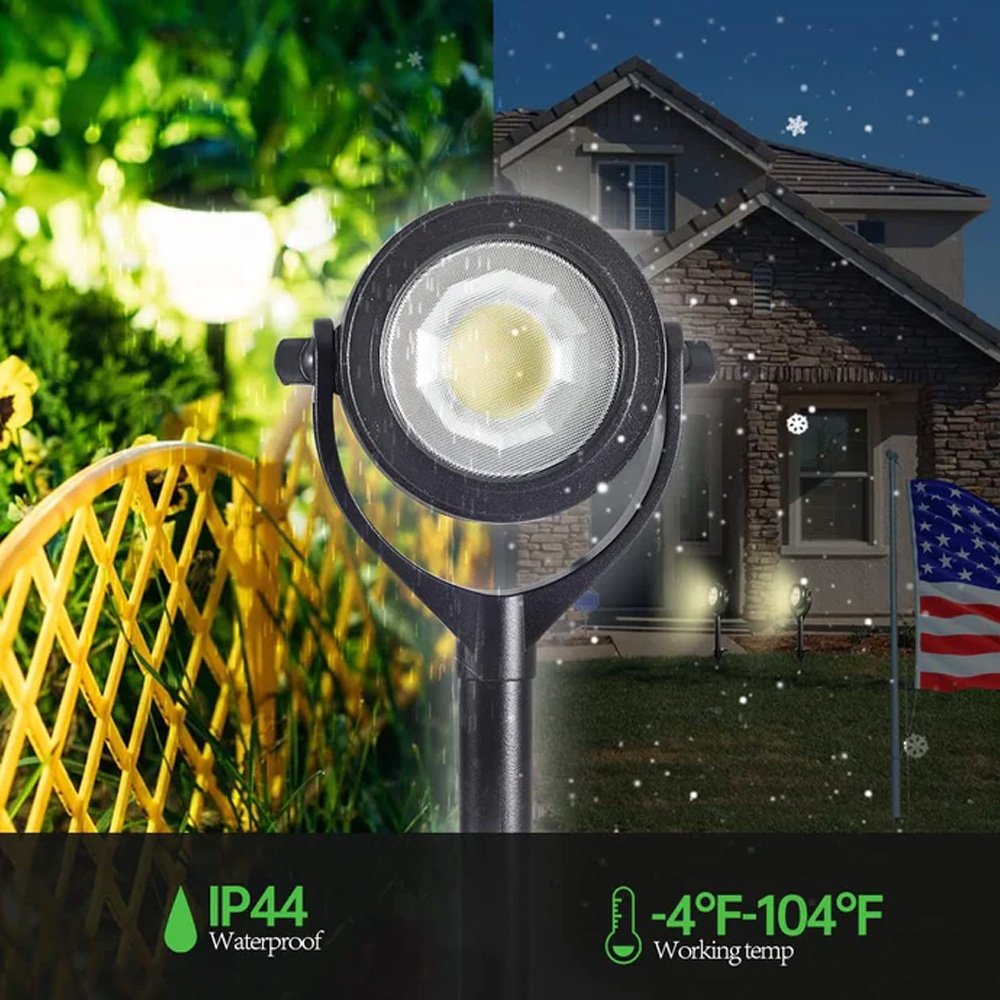 29W Landscape Light Outdoor LED Landscape Light IP65 Waterproof Warm White 12V Outdoor External Pole Plug-in Light