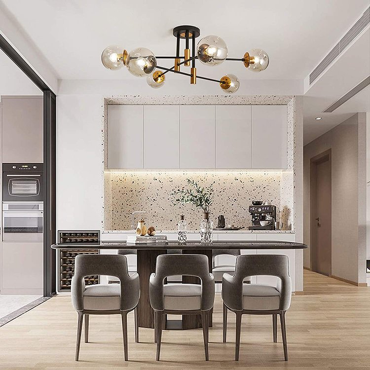 Nordic Modern Loft Home Living Room Fixture Hanging Decoration Ceiling Pendant Light Led Chandelier