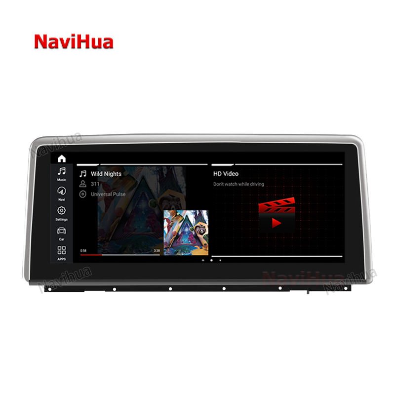 NaviHua Car Accessories for BMW 1/2 Series F20 F21 Android 13 Display Touch Screen With Digital Speedometer Cluster Carplay
