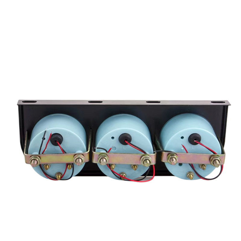 Manufacturer 52MM 3 in 1 Oil Temp Gauge Water Temp Oil Pressure Gauge Car Meter Triple Gauge Kit for Modified Car With Sensors