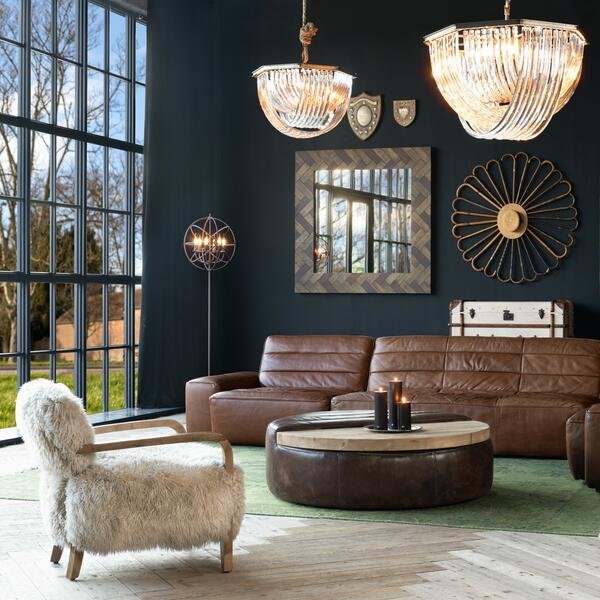 Round Shape Postmodern Crystal Pendant Lamp Light Home Lighting Fixture for Home Hotel Villa Room Decoration Chandelier