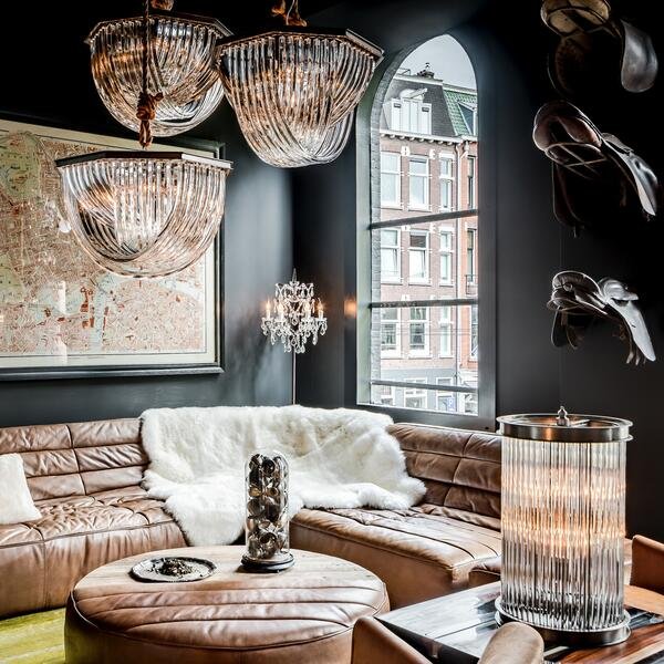 Round Shape Postmodern Crystal Pendant Lamp Light Home Lighting Fixture for Home Hotel Villa Room Decoration Chandelier
