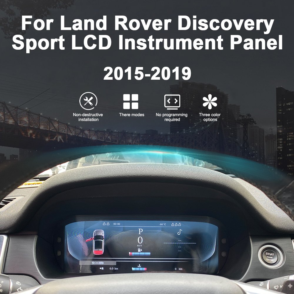 For Land Rover Discovery Sport 2015-2019 Car Digital Cluster LCD Dashboard Player Cockpit Virtual Instrument